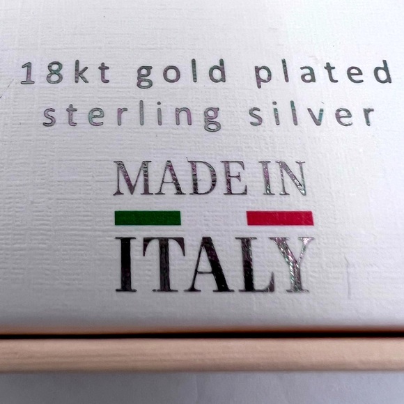 MÍA FIORE, KNOTT STUD EARRINGS, STERLING SILVER & 18KT GOLD PLAYED EARRINGS - Picture 8 of 14